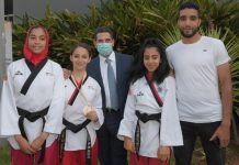 استقبال وزاري للمتوفقين، منهم أبطال التايكواندو بالعصبة الجهوية للرباط سلا القنيطرة