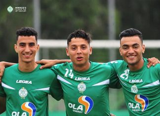 الرجاء يختتم الدوري الوطني بالفوز بثلاثية