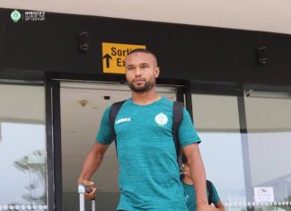 تشكيلة الرجاء الرياضي لمواجهة حسنية أكادير