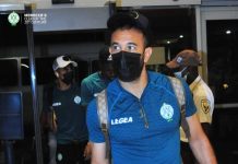 بعثة الرجاء تحط الرحال بكوتونو تأهبا لمواجهة شبيبة القبائل