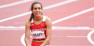 رباب العرافي تفشل في التأهل لنصف نهائي 800 متر
