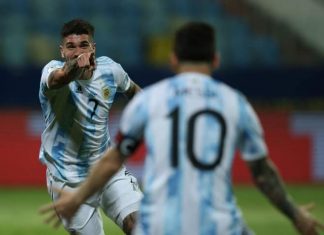 كوبا أمريكا: ميسي يقود الأرجنتين إلى نصف النهائي