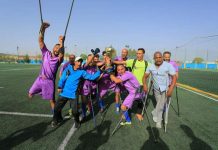 بالصور ..نهائي كأس العرش لكرة القدم للمبتورين