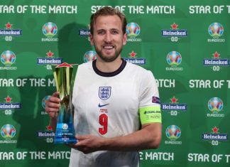 كين يقود المنتخب الإنجليزي إلى نهائي كأس أوروبا بعد 55 عام