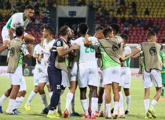 الرجاء يستأنف تداريبه تأهبا لمواجهة المغرب التطواني