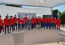 بالصور ..أحيزون يستقبل أبطال ألعاب القوى المشاركين في أولمبياد طوكيو