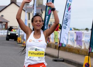 Semi-marathon: l’Éthiopienne Yalemzerf Yehualaw signe un nouveau record du monde