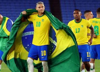 JO 2020-Foot: le Brésil conserve son titre olympique