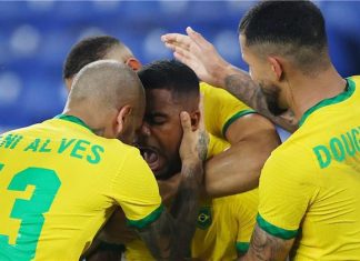 البرازيل تهزم إسبانيا بهدفين وتتوج بذهبية أولمبياد طوكيو