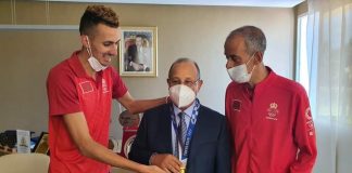 جامعة ألعاب القوى تحتفي بالبقالي في حفل متميز