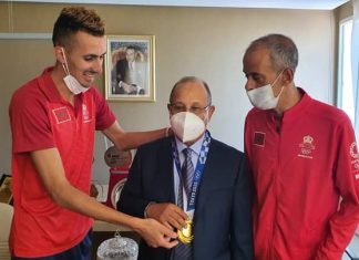 جامعة ألعاب القوى تحتفي بالبقالي في حفل متميز