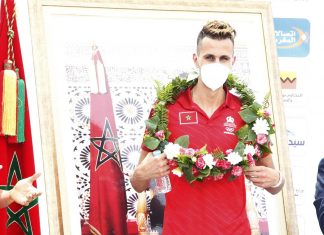 بالصور: استقبال متميز للبطل سفيان البقالي