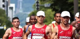 صورة وكلمات مؤثرة لعداء الماراطون الكومري