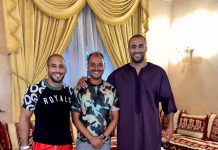 رئيس الجامعة الملكية المغربية لرياضة القتال الحر و المختلط في لقاء مع أبوبكر زعيتر و بدر هاري