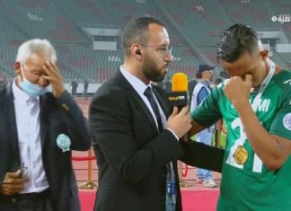 رسالة وداع ودموع لرحيمي بعد التتويج