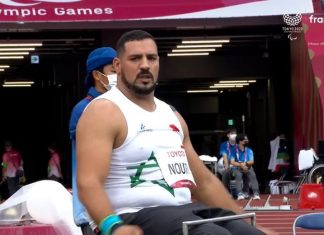 Jeux paralympiques: Azeddine Nouiri remporte l’argent au lancer du poids