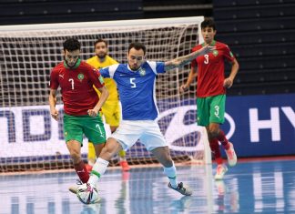 المنتخب المغربي ينهي مشواره في بطولة كأس العالم لكرة القدم داخل القاعة بمباراة مشرفة وأداء مميز