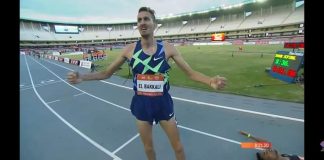 البقالي يطيح بالعدائين الكينيين بنيروبي