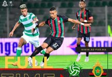 الجيش الملكي يحقق أول فوز له في البطولة بثنائية في شباك المولودية