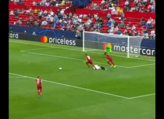 Vidéo. Du rouge pour Youssef En-Nesyri pour son premier match en league des Champions