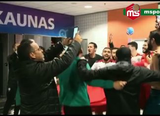 Vidéo. Mondial Futsal: La grosse ambiance des Lions dans les vestiaires après la victoire sur le Vénézuela