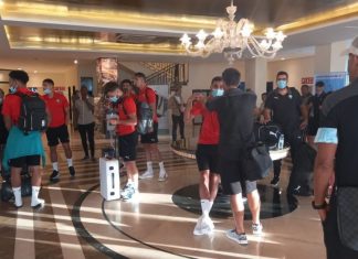 Mondial 2022: Les Lions de l’Atlas en route vers l’aéroport de Conakry