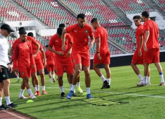 بالصور: تداريب المنتخب الوطني على أرضية مركب الأمير مولاي عبد الله بالرباط
