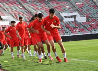 المنتخب المغربي ينهي استعدادته اليوم بالبيضاء