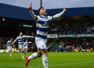 شاعر يزأر في كوينز بارك رينجرز ويتوج نجم الشهر