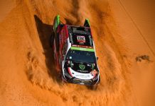 فوز السعودي يزيد الراجحي و تألق المغربي أمين الشيكر في المرحلة الرابعة من رالي المغرب