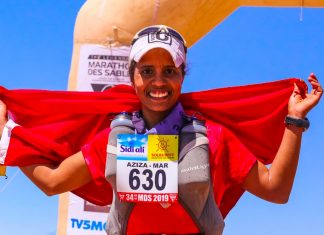 Marathon des sables: Mohammed El Morabity et Aziza Raji vedettes de la deuxième étape