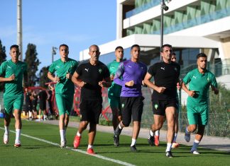 بالفيديو: تحضيرات المنتخب المغربي لمباراته ضد غينيا بيساو