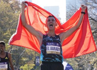 Mohamed Reda EL Aaraby se distingue au marathon de New York
