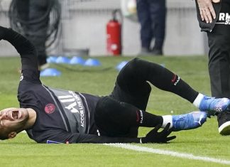 PSG: Longue absence de Neymar pour cause de blessure