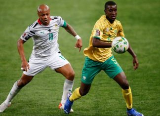 Mondial 2022: Battue par le Ghana, l’Afrique du Sud ne sera pas de la fête