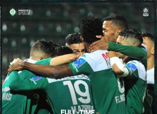 الرجاء الرياضي يحقق فوزا مهما على شباب المحمدية بعدما كان منهزما