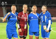 بالصور ..آخر تحضيرات العسكريات قبل نزال أنجيلز من نيجيريا لحساب العصبة الأفريقية – سيدات –