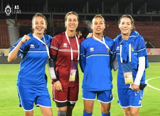 بالصور ..آخر تحضيرات العسكريات قبل نزال أنجيلز من نيجيريا لحساب العصبة الأفريقية – سيدات –