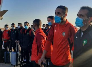 بالصور: المنتخب الوطني المغربي للفوتصال يصل إلى مدينة العيون استعدادا لمباراته ضد البرازيل