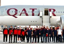 منتخب فلسطين يصل إلى الدوحة للمشاركة في منافسات بطولة كأس العرب 2021