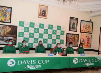 الندوة الصحفية لمباريات كأس ديفيس المغرب – الدانمارك بمراكش