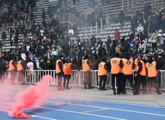 Vidéos. Coupe de France : Paris FC-Lyon interrompu par des incidents en tribunes