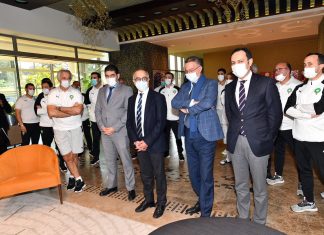 CAN-2022 : Visite d’une délégation ministérielle aux Lions de l’Atlas