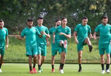 بالصور: تداريب المنتخب الوطني الرديف استعدادا لمباراته أمام الأردن