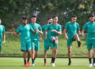 بالصور: تداريب المنتخب الوطني الرديف استعدادا لمباراته أمام الأردن