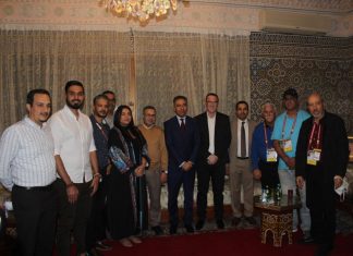 سفير المغرب بقطر يستقبل الوفد الإعلامي