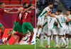 المغرب سيلاقي الجزائر يوم السبت في مباراة ربع النهائي