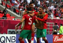هذه تشكيلة المنتخب المغربي أمام الجزائر