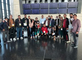 جامعة كرة القدم تؤمن عودة الوفد الإعلامي بطائرة خاصة من قطر