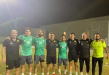 ثلاثي الرجاء يتدربون بقطر تحت إشراف السفري